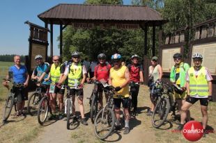 Żar z nieba nie wystraszył aktywnych rowerzystów