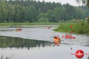 Gimnazjaliści na wodnym szlaku