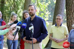 Pomost pływający dla kajaków powstał na Łynie